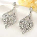 Famous Big Copper or Brass Dangle Earrings