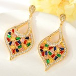 Copper or Brass Big Dangle Earrings Shopping
