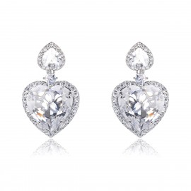 Pretty Cubic Zirconia Luxury Dangle Earrings