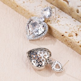 Pretty Cubic Zirconia Luxury Dangle Earrings