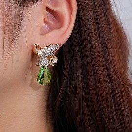 Luxury Big Dangle Earrings of Original Design