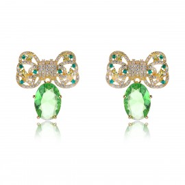 Reasonably Priced Copper or Brass Gold Plated Dangle Earrings 