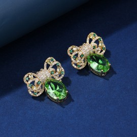 Reasonably Priced Copper or Brass Gold Plated Dangle Earrings 