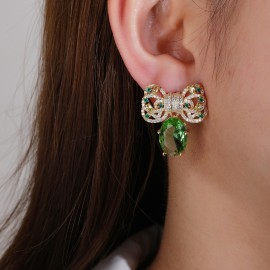 Reasonably Priced Copper or Brass Gold Plated Dangle Earrings 