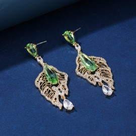 Affordable Gold Plated Luxury Dangle Earrings for Ladies