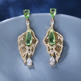 Affordable Gold Plated Luxury Dangle Earrings for Ladies