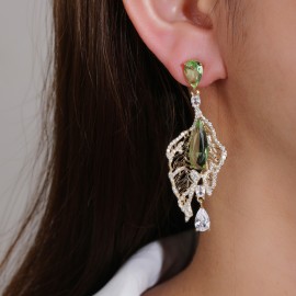 Affordable Gold Plated Luxury Dangle Earrings for Ladies