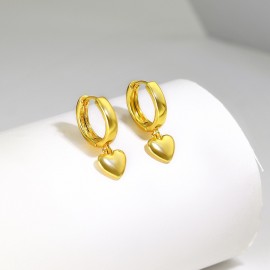 Love & Heart Delicate Dangle Earrings