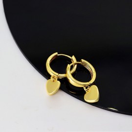 Love & Heart Delicate Dangle Earrings