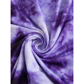 Butterfly Print Tie Dye Dress