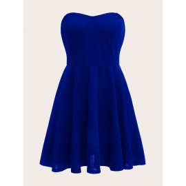 Solid Tube Dress