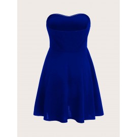 Solid Tube Dress